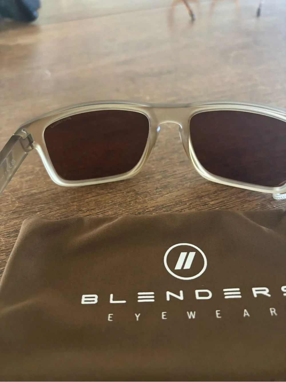 Blenders Eyewear Women's Matte Brown Sunglasses